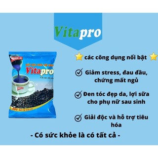 BỘT ĐẬU ĐEN MÈ ĐEN VITAPRO ( KHÔNG ĐƯỜNG) - 400GR