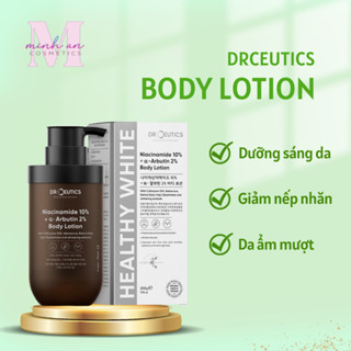 Sữa dưỡng thể Drceutics Body Lotion trắng da 200ml Niacinamide 10% + Alpha Arbutin 2%