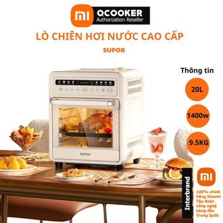 Lò nướng đối lưu đa năng Nồi chiên không dầu Xiaomi Qcooker CR-KQK01 dung tích 20L công suất 1400W