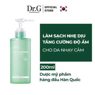 [HÀNG CÔNG TY] Sữa Rửa Mặt DR.G PH Cleansing Gel Foam 200ml