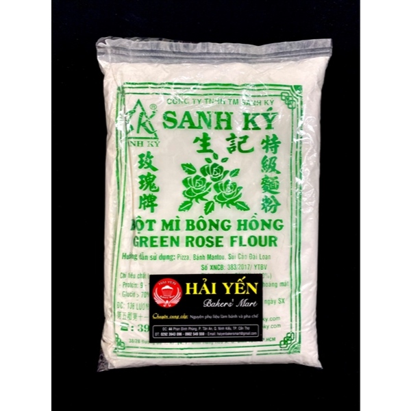 BỘT MÌ BÔNG HỒNG XANH SANH KÝ