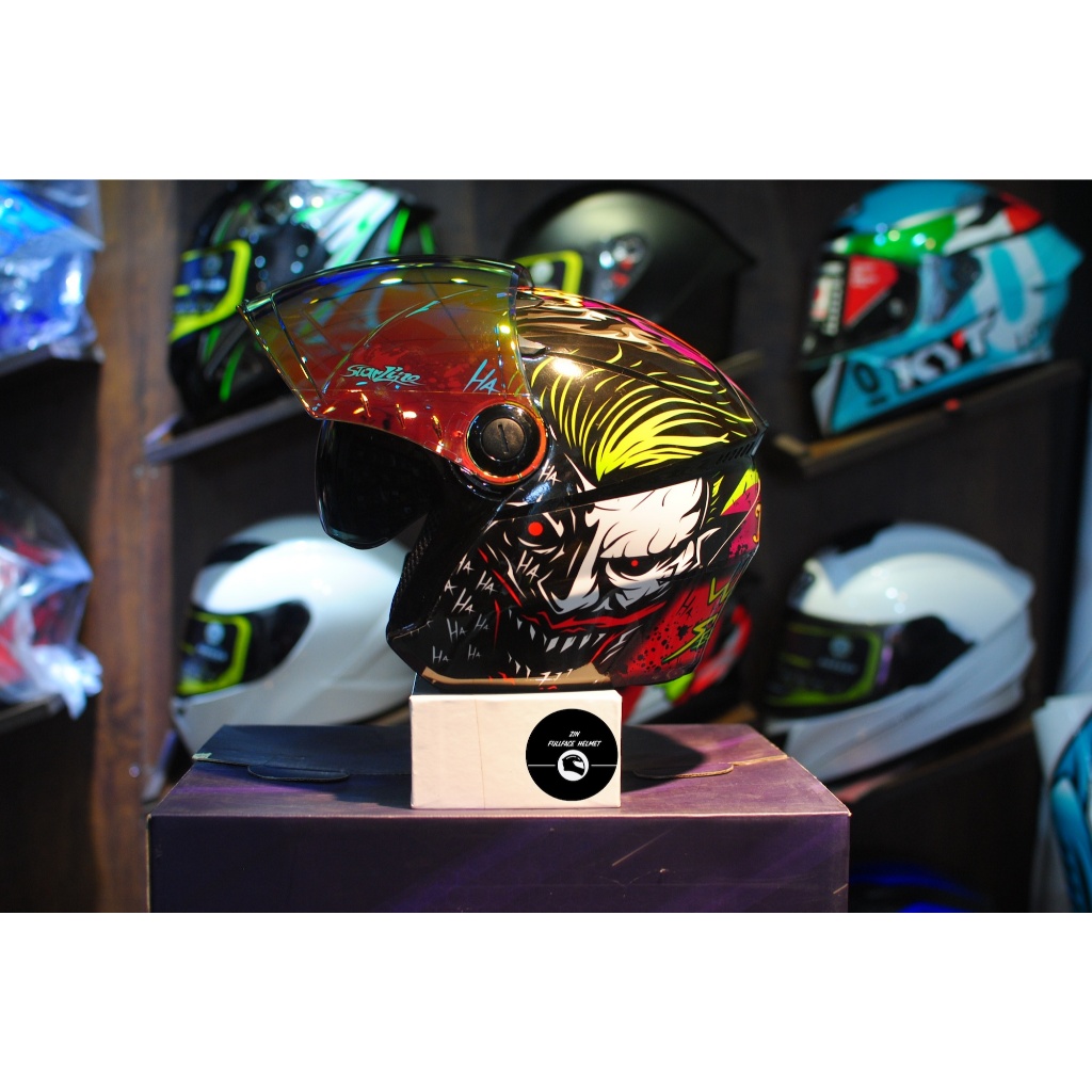 Mũ bảo hiểm 3/4 Royal m268 Joker