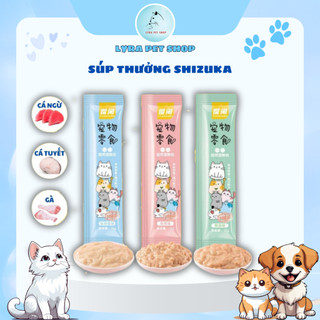 Combo 100 thanh súp thưởng cho mèo súp thưởng cho thú cưng soup thưởng shizuka thanh 15gr