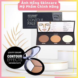 Phấn Tạo Khối City Color 3 ô Contour Effects 100g Chính Hãng