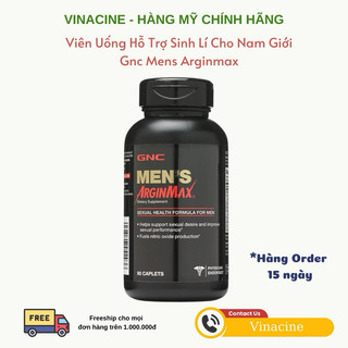 Viên Uống Hỗ Trợ Sinh Lý Cho Nam Giới GNC Men's ArginMax 90 viên của Mỹ