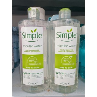 Nước Tẩy Trang Simple Micellar Cleansing Water 400ml