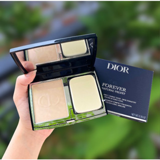 [CHÍNH HÃNG] Phấn Phủ Dior Dạng Nén Giúp Làm Mịn, Sáng Da & Kháng Nước Dior Forever Natural Velvet 10g