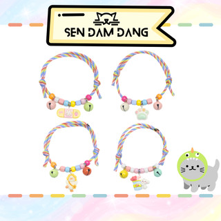 Vòng Cổ Đan Dây Cho Cún Mèo