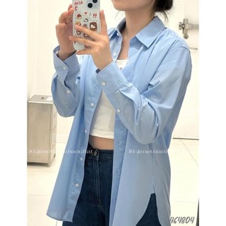 ÁO SƠ MI TRƠN DÀI TAY UNI