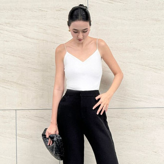 Joven áo hai dây lining ngực cúp v sang trọng