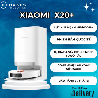 Robot hút bụi Dreame L10S Ultra/S10/X10/Narwal J2/Xiaomi X20+ tự đổ rác tự giặt khăn bảo hành 24 tháng