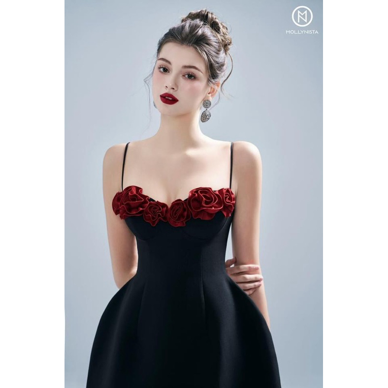 [CHO THUÊ - MOLLYNISTA] - 𝗟𝗨𝗦𝗧𝗘𝗥 dress - Size S