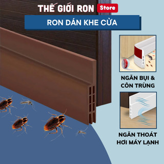 Ron Chặn Khe Cửa Đa Năng, Thanh Dán Khe Hở Giữ Nhiệt Điều Hòa Chống Côn Trùng Ngăn Bụi Tiếng Ồn