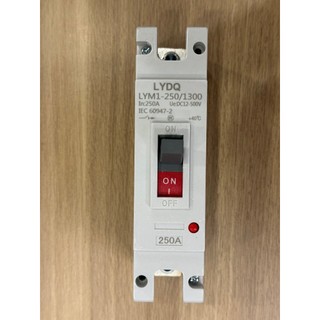 Aptomat đóng ngắt lydq 500vdc 250a 1p 2p