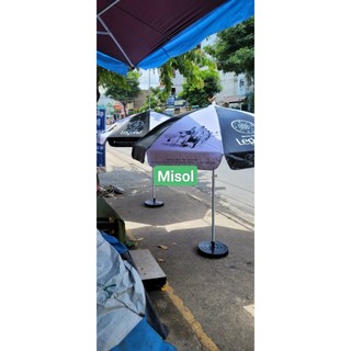 Dù lớn cao 2m5 rộng 2m2 dùng che mưa che nắng ngoài trời