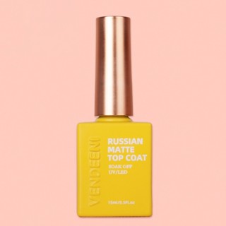 Top lỳ không lem VENDEENI, sơn gel top lỳ tráng gương không lem 15ml