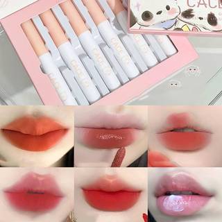 Set son môi 6 thỏi full hộp cao cấp sang trọng set son lì không trôi màu ddr