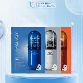 Mặt Nạ Dưỡng Da Làm Sáng Cấp Ẩm Arumtown Hàn Quốc 23ml (Lẻ 1 Miếng)