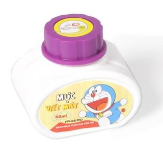 Mực bút máy Điểm 10 Doraemon , Mực Tím bút máy cho học sinh Tiểu Học