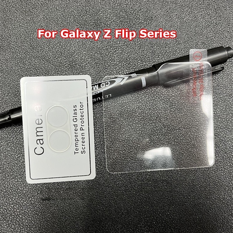 Z Flip6 Bộ dán camera và màn hình phụ , lề gáy cho Samsung galaxy Z FLIP 6 / zflip6 / z flip6 siêu b