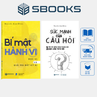 Sách - combo 2 cuốn bí mật hành vi + sức mạnh của câu hỏi - sbooks
