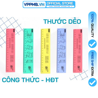 Thước kẻ học sinh, thước dẻo PP SR-023