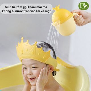 Mũ gội đầu cho bé