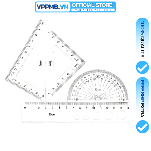 Bộ thước kẻ EKE Eras E901, Bộ thước kẻ chuyên dụng