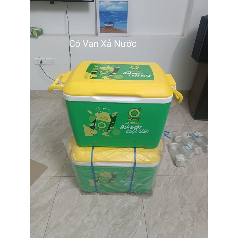THÙNG ĐÁ 45 LÍT - HKM NGUYÊN TEM