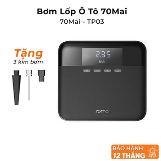 Bơm ô tô 70mai Midrive TP03 [CHÍNH HÃNG] bơm điện đa năng áp suất lớn, chân tẩu ô tô