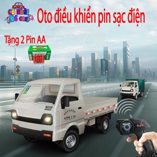 Đồ chơi mô hình xe tải Suzuki 6 Thùng có điều khiển từ xa sóng 2.4GHZ kèm pin sạc