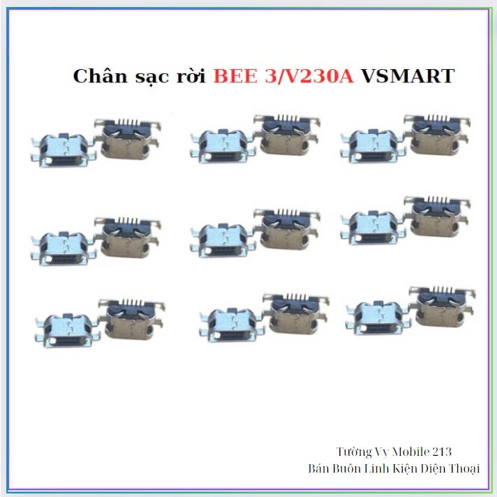 Chân Sạc Rời  vsmart BEE 3/V230A