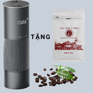 Máy xay cà phê điện ,thương hiệu cera+, mức xay ,bh 12 tháng