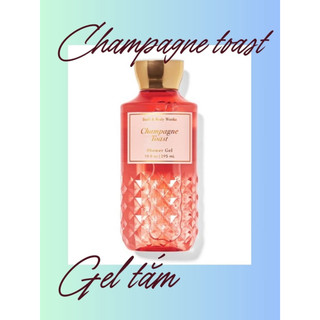 Gel tắm bbw - champagne toast 295ml bbw-miabeauty chính hãng