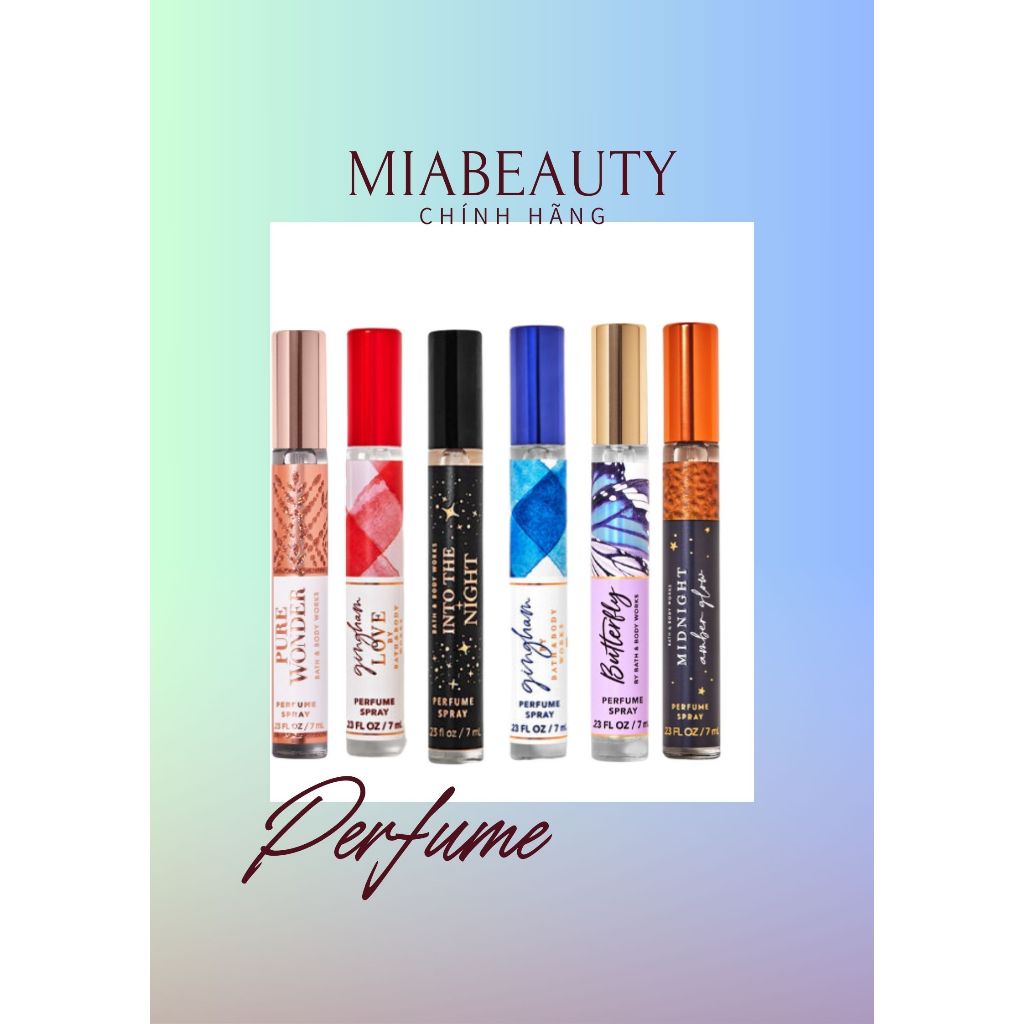 ( 2 loại) NƯỚC HOA PERFUME SPRAY MINI 7ml