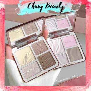 JUDYDOLL Bảng phấn tạo khối bắt sáng Judydoll chính hãng, có ánh nhũ tự nhiên, chống nước lâu trôi 9g