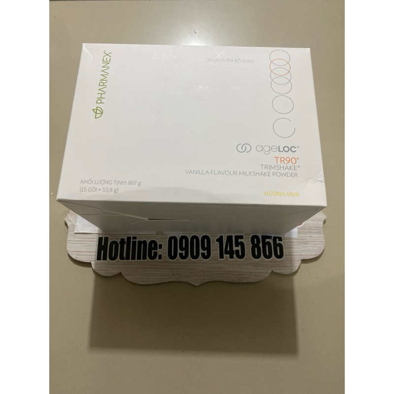Ageloc TRIMSHAKE NUSKIN hương Vani bộ TR90 15 gói