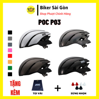 Mũ bảo hiểm p03 nón thể thao, xe đạp poc 03 thoáng khí bảo hành 12 tháng - biker sài gòn