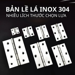 LỀ LÁ INOX TỪ 4CM ĐẾN 10CM