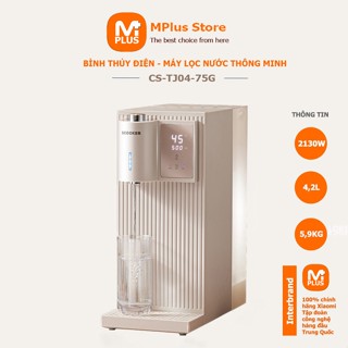  Bình thủy điện máy lọc nước làm nóng để bàn Xiaomi Qcooker CS-TJ04-75G Công nghệ lọc RO 5 lớp siêu sạch công suất 2130w 