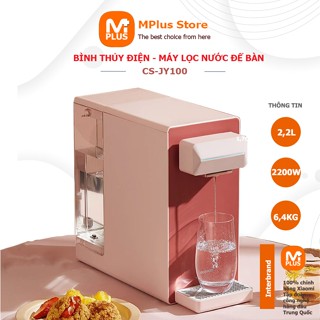 Bình thủy điện máy lọc nước để bàn Xiaomi Qcooker CS_JY100 làm nóng tức thì với công nghệ lọc RO loại bỏ 99% vi khuẩn