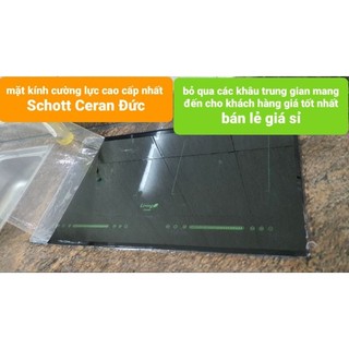 Bếp từ đôi LIVING Âm - Dương nhập khẩu Đức inverter Schott Ceran