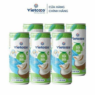 1 Thùng sữa dừa Vietcoco (24 lon x 240ml)