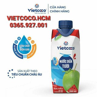 1 Hộp nước dừa tươi dưa hấu vietcoco 330ml