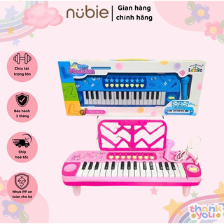 Đàn Piano Kèm Mic Cho Bé Chuẩn Âm Có Đèn Và Nhạc Cho Bé Vui Chơi