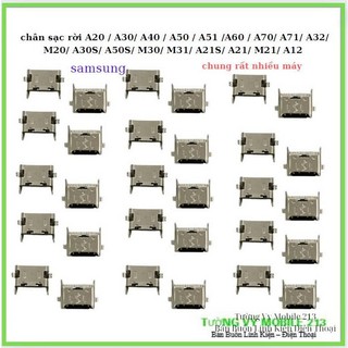 Chân sạc rời samsung a20/a30/a40/a50/a60/a70/a51/m20