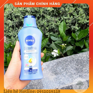 SỮA DƯỠNG THỂ TRẮNG DA,CẤP ẨM NIVEA PREMIUM WHITENING BODY MILK NỘI ĐỊA NHẬT.