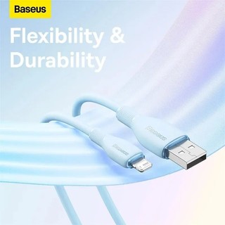 Cáp Sạc Nhanh Cho IP Baseus Pudding Series USB to IP 2.4A ( Fast Charging Data Cable )