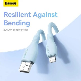 Cáp Sạc Nhanh Cho IP Baseus Pudding Series USB to IP 2.4A ( Fast Charging Data Cable )