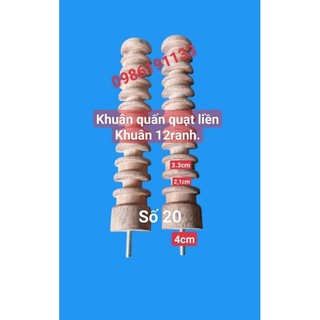 Khuân quấn quạt 3,4,3,4